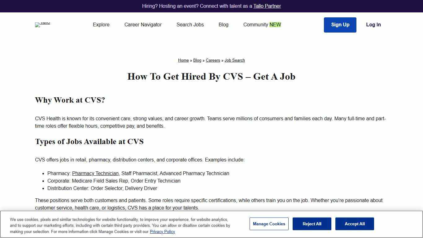 CVS Hiring - How To Get A Job At This Pharmaceutical Company